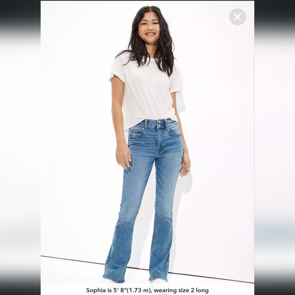 NWT SOLD OUT American Eagle Artist Flare Size 12/31waist